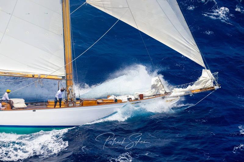 The famous 72' Herreshoff ketch Ticonderoga built in 1936 - Antigua Classic Yacht Regatta - photo © Patrick Sikes