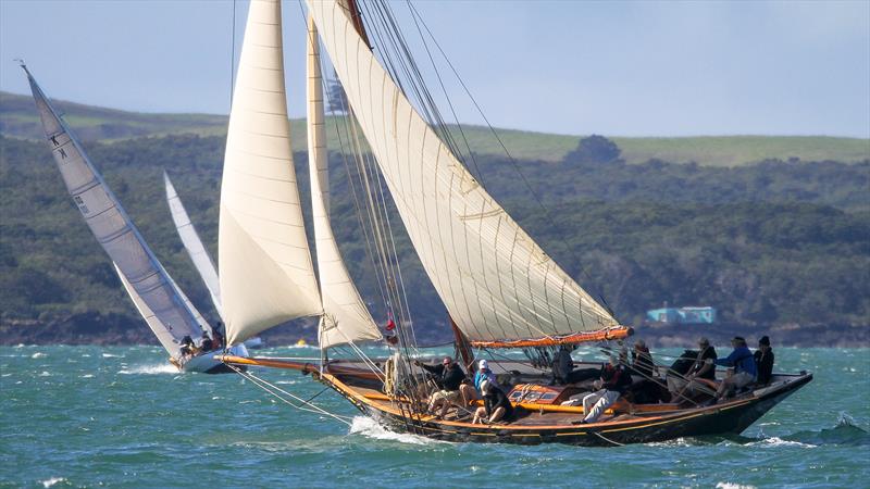 Waitangi - Doyle Sails Winter Series - Royal New Zealand Yacht Squadron, May 7, 2022 photo copyright Richard Gladwell, Sail-World.com / nz taken at Royal New Zealand Yacht Squadron and featuring the Classic Yachts class