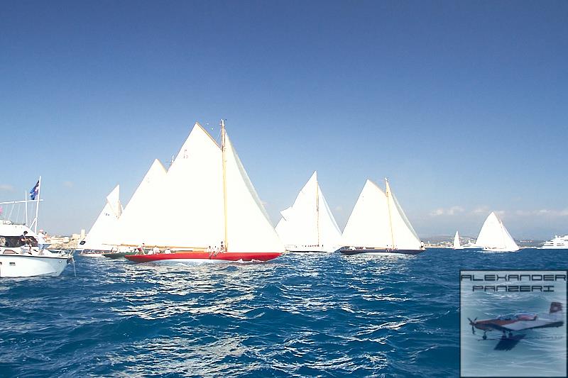 27th Les Voiles d'Antibes - Day 1 photo copyright Alexander Panzeri taken at Société des Régates d'Antibes and featuring the Classic Yachts class