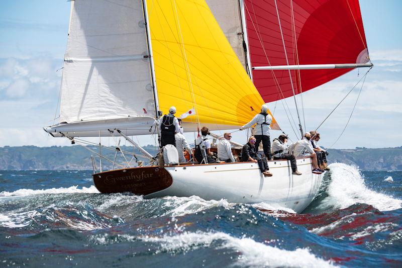 Inaugural Spirit Yachts Regatta at Guernsey photo copyright Waterline Media taken at Guernsey Yacht Club and featuring the Classic Yachts class