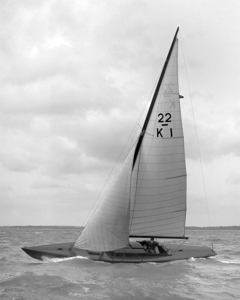 Vigilant 1930 (22 m sq) photo copyright Beken of Cowes taken at Royal London Yacht Club and featuring the Classic Yachts class