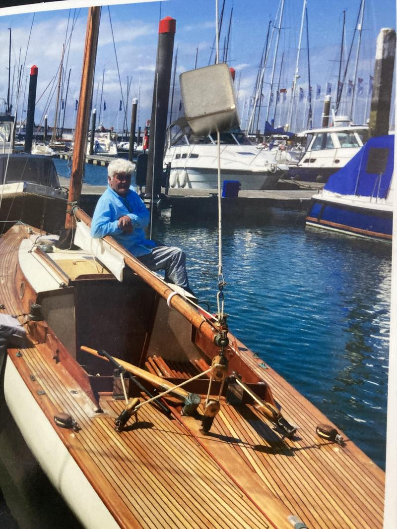 Uffa Fox design classic yacht Vigilant  photo copyright Oliver Dewar taken at  and featuring the Classic Yachts class