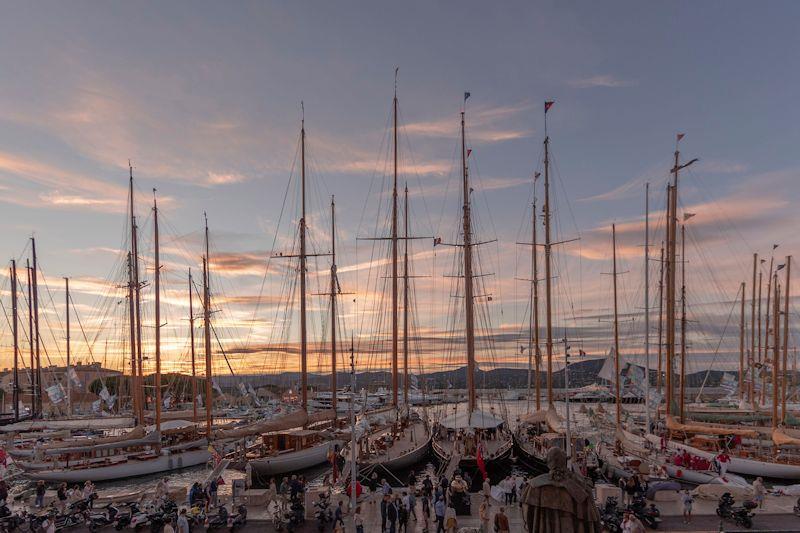 Les Voiles de Saint-Tropez 2022 photo copyright Gilles Martin-Raget / www.martin-raget.com taken at Société Nautique de Saint-Tropez and featuring the Classic Yachts class