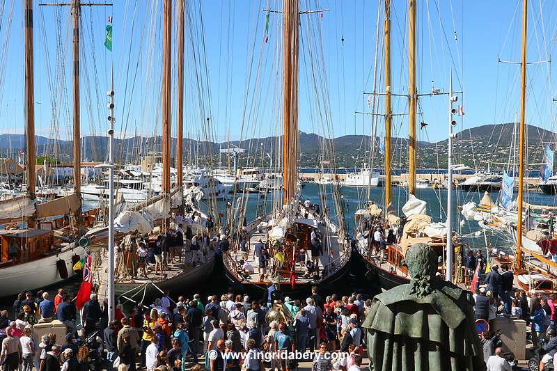 Les Voiles de Saint-Tropez day 6 photo copyright Ingrid Abery / www.ingridabery.com taken at Société Nautique de Saint-Tropez and featuring the Classic Yachts class