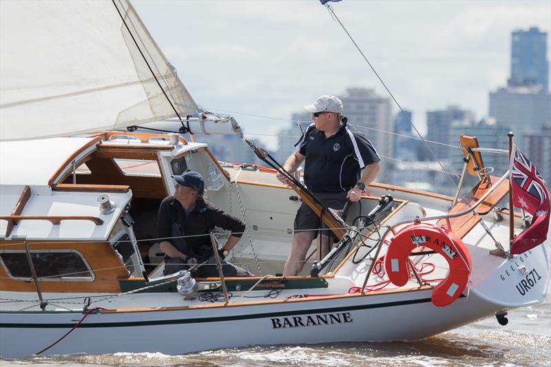 Baranne skippered by Peter Jerabek had two seconds today to putting them in third place overall in Division 3 photo copyright A. J. McKinnon taken at Royal Yacht Club of Victoria and featuring the Classic Yachts class
