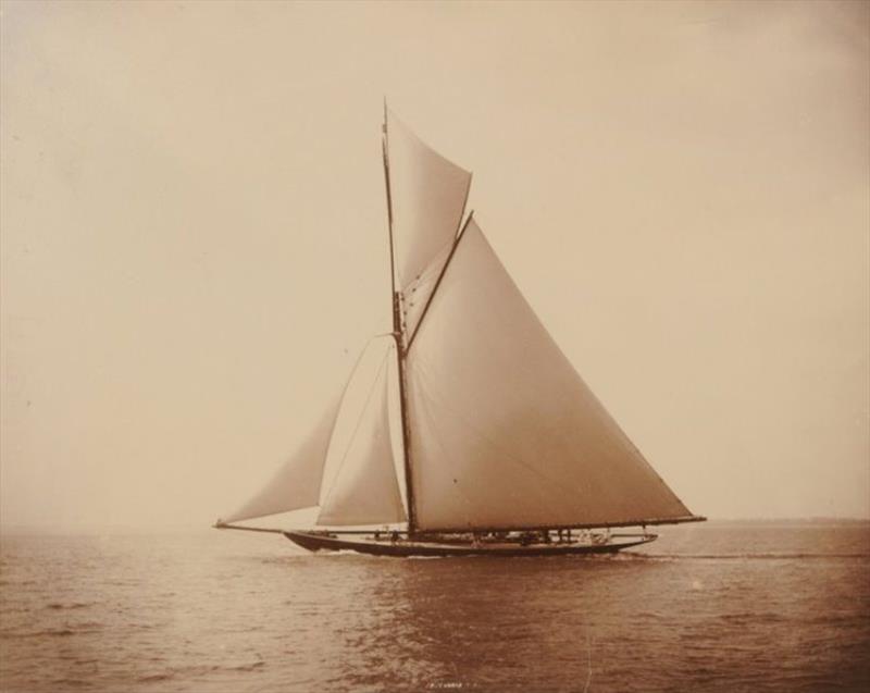 Britannia in the 1890s photo copyright Southern Woodenboat Sailing taken at  and featuring the Classic Yachts class