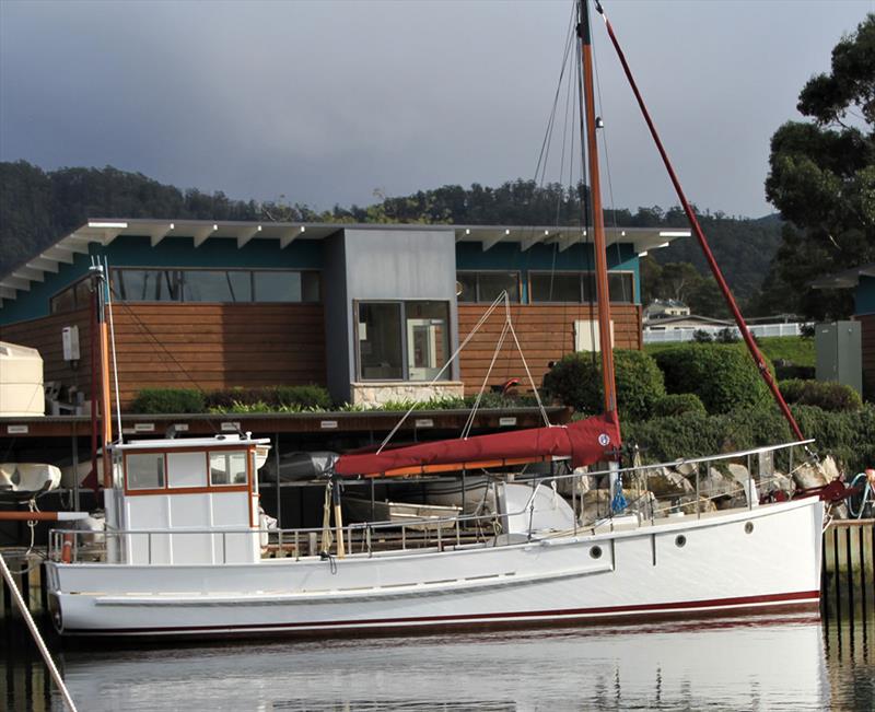 Riawe - Lindon Haigh photo copyright Australian Wooden Boat Festival taken at  and featuring the Classic Yachts class