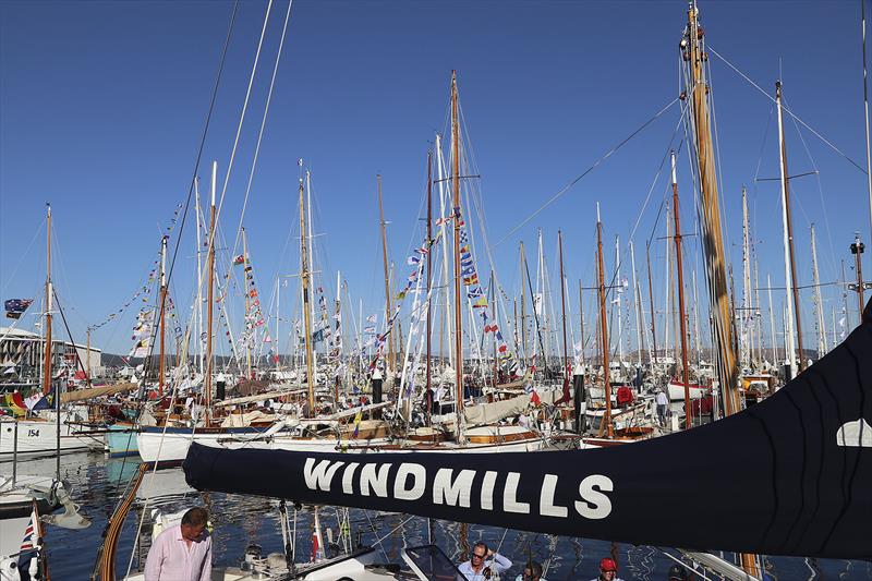 the 2923 Australian Wooden Boat Festival in all its glory! photo copyright John Curnow taken at  and featuring the Classic Yachts class