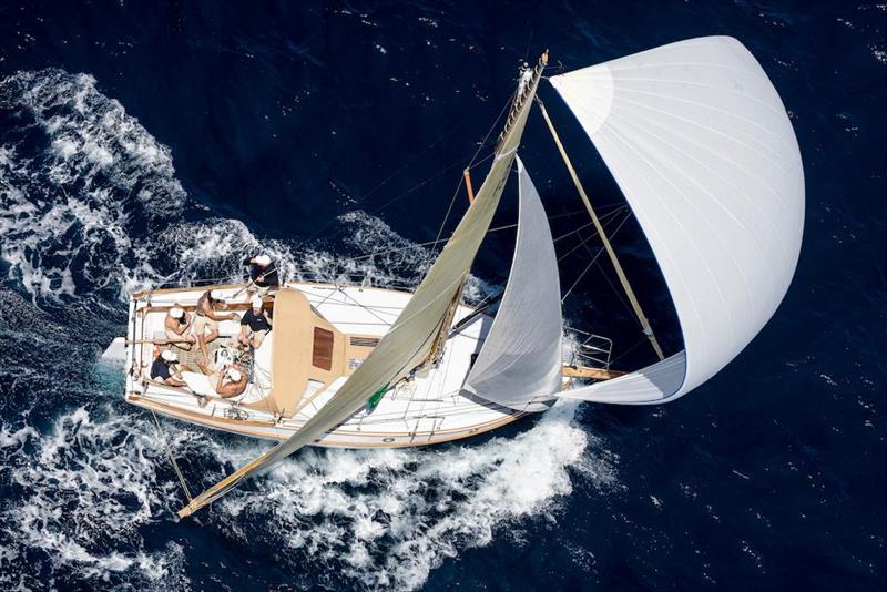 Maluka - certain to be one of the oldest and smallest yachts in this year's Rolex Fastnet Race. Sean Langman's 9m 1932 vintage  gaff-rigged classic is being shipping to the UK from Australia - photo © Rolex / Carlo Borlenghi