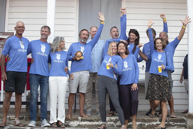 Navasana, 40' Carriacou sloop won third place in Traditional class - 2023 Antigua Classic Yacht Regatta - photo © Claire Matches / www.clairematches.com