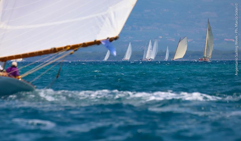 2023 Argentario Sailing Week at Yacht Club Santo Stefano - Day 2 photo copyright Marco Solari taken at Yacht Club Santo Stefano and featuring the Classic Yachts class