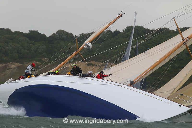 2023 Round the Island Race photo copyright Ingrid Abery / www.ingridabery.com taken at Island Sailing Club, Cowes and featuring the Classic Yachts class