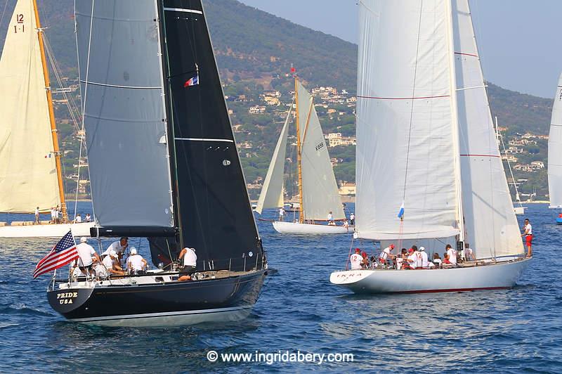 Les Voiles de Saint-Tropez Challenge Day photo copyright Ingrid Abery / www.ingridabery.com taken at Société Nautique de Saint-Tropez and featuring the Classic Yachts class