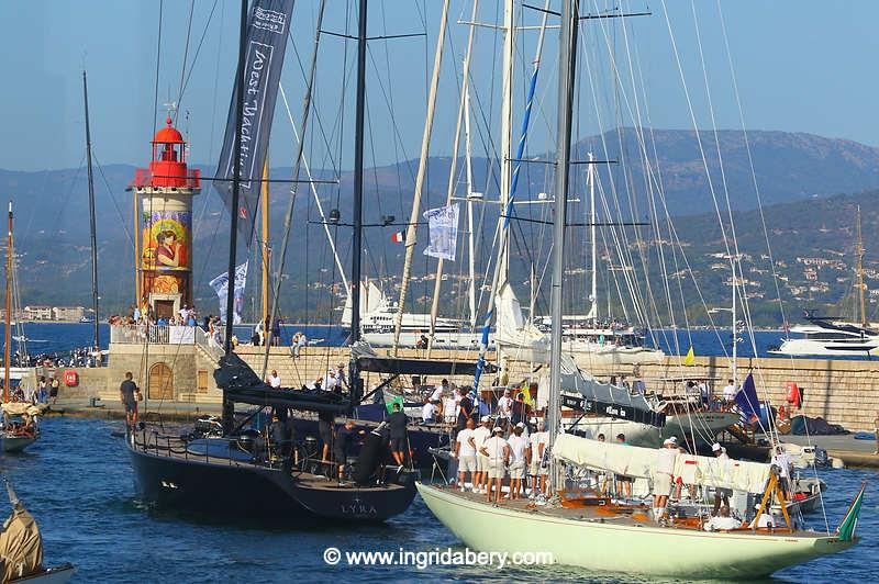 Les Voiles de Saint-Tropez Day 6 photo copyright Ingrid Abery / www.ingridabery.com taken at Société Nautique de Saint-Tropez and featuring the Classic Yachts class