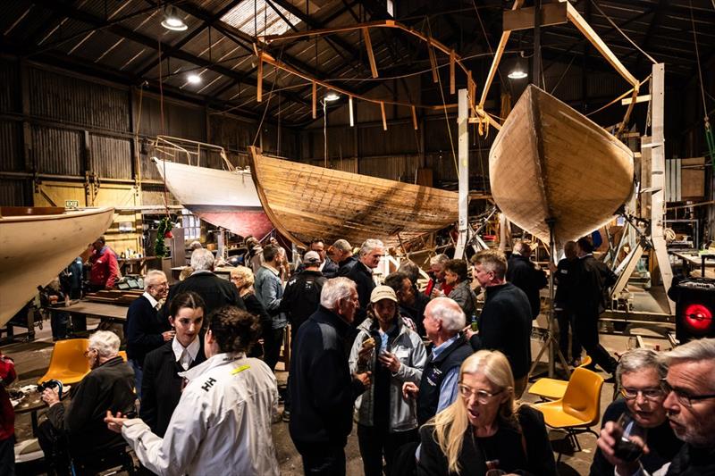 CYAA 2023 Cup Regatta launch photo copyright www.patchclapp.com taken at  and featuring the Classic Yachts class