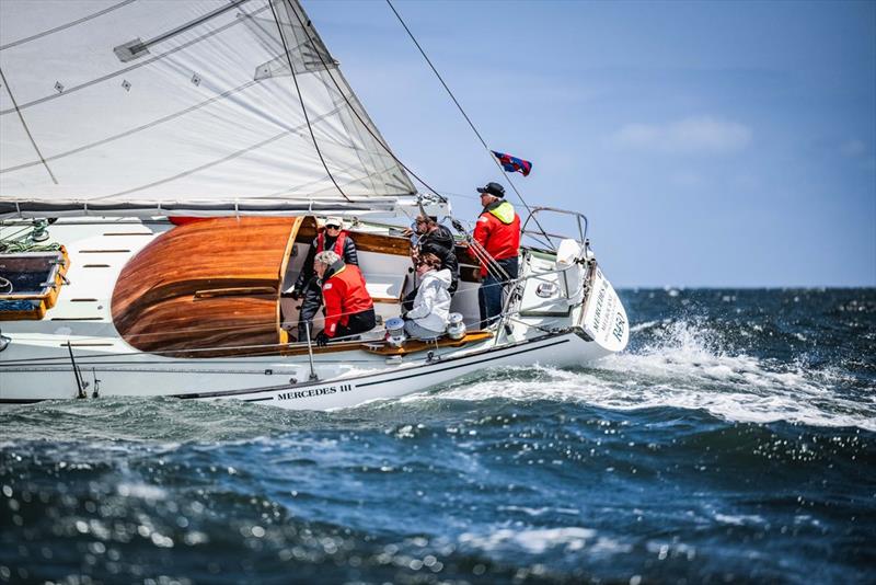 Mercedes III from Ted Kaumann - CYAA 2023 Cup Regatta photo copyright www.patchclapp.com taken at  and featuring the Classic Yachts class