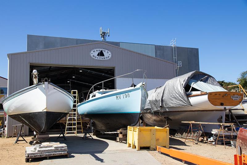 It all started with the famed Couta Boats - here the lead ballast gets returned to one of the fleet ahead of the Summer season's racing - photo © John Curnow