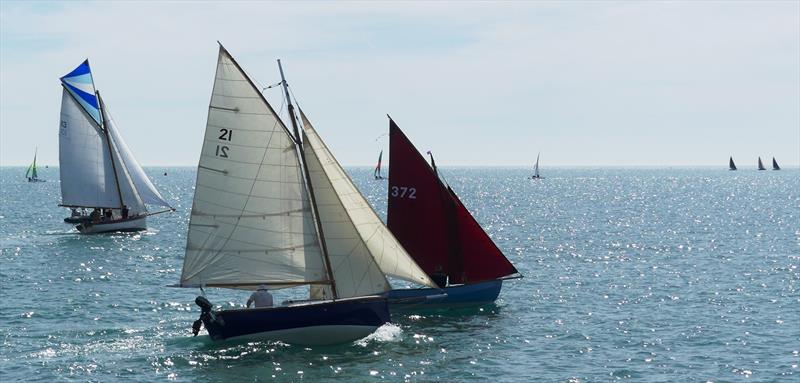 3rd Nick Cousins Memorial Spring Regatta Class 4 - Dayboat start photo copyright Bill Harris taken at Royal Channel Islands Yacht Club and featuring the Classic Yachts class