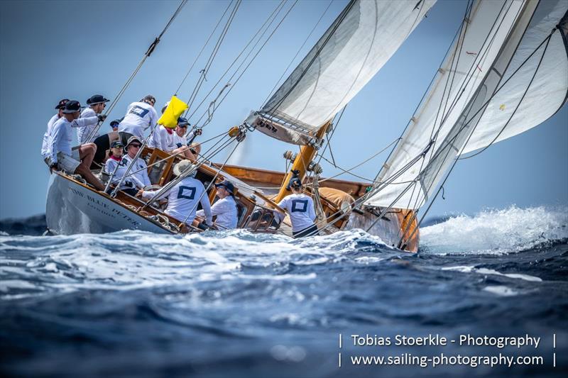 Another regular, 65' Alfred Mylne design The Blue Peter built in 1930 - photo © Tobias Stoerkle