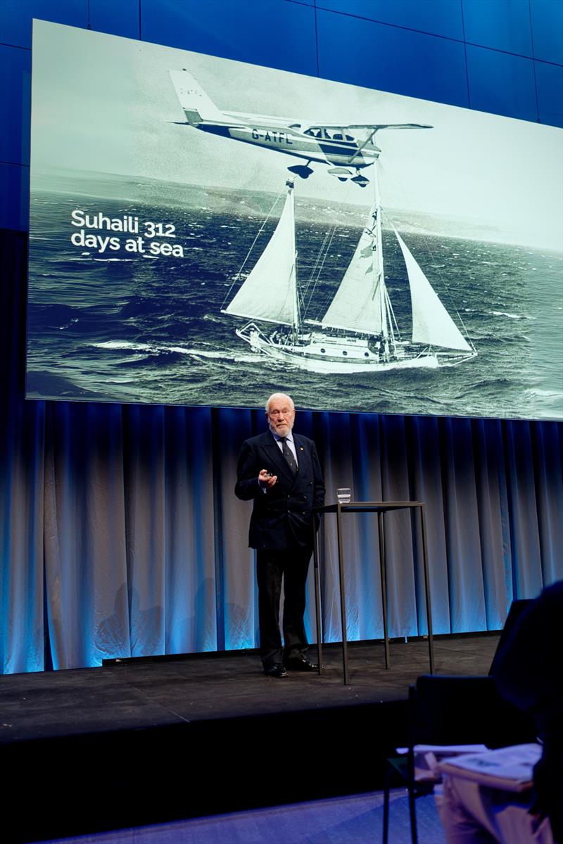 Sir Robin Knox-Johnston and Suhaili - photo © Erik Lähteenmäki / Sailpix