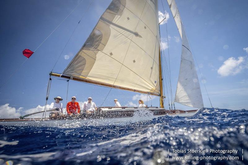 Seefalke II, 42' Rasmussen sloop built in 1936 - 2025 Antigua Classic Yacht Regatta - photo © Tobias Stoerkle