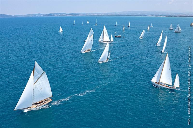 Argentario Sailing Week 2025 - Day 3 photo copyright Marco Solari taken at Yacht Club Santo Stefano and featuring the Classic Yachts class