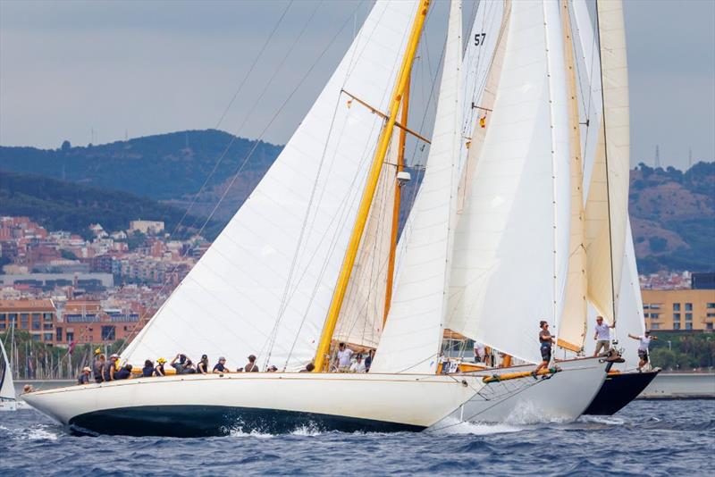 18th Puig Vela Clàssica Barcelona photo copyright Nico Martinez / www.MartinezStudio.es taken at Real Club Nautico de Barcelona and featuring the Classic Yachts class