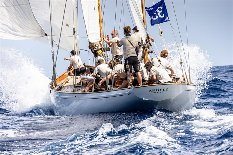 XXI Copa del Rey of Vintage Yachts of Vintage Yachts Day 3 - ARGYLL from Bermudian class - photo © SailingShots by María Muiña