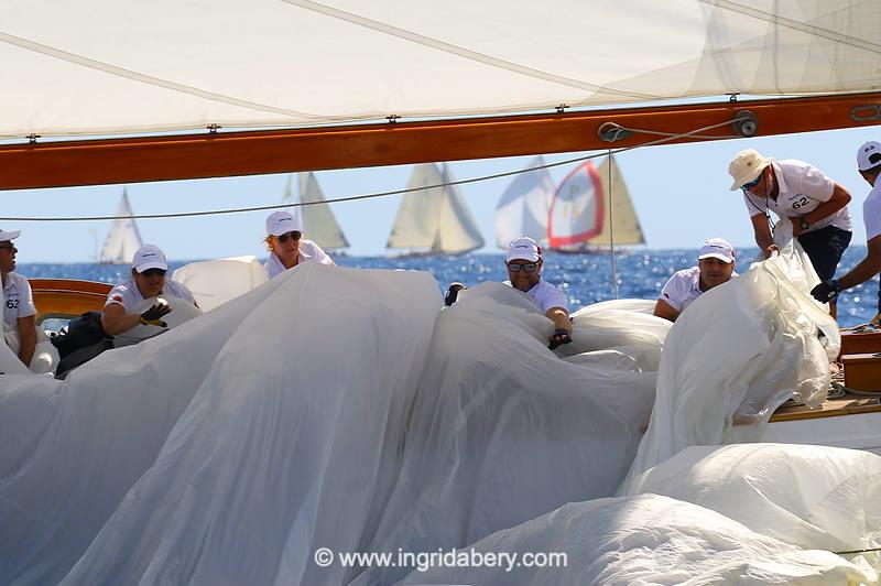 Monaco Classic Week 2025 photo copyright Ingrid Abery / www.ingridabery.com taken at Yacht Club de Monaco and featuring the Classic Yachts class