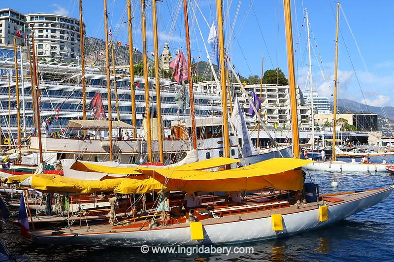 Monaco Classic Week 2025 photo copyright Ingrid Abery / www.ingridabery.com taken at Yacht Club de Monaco and featuring the Classic Yachts class