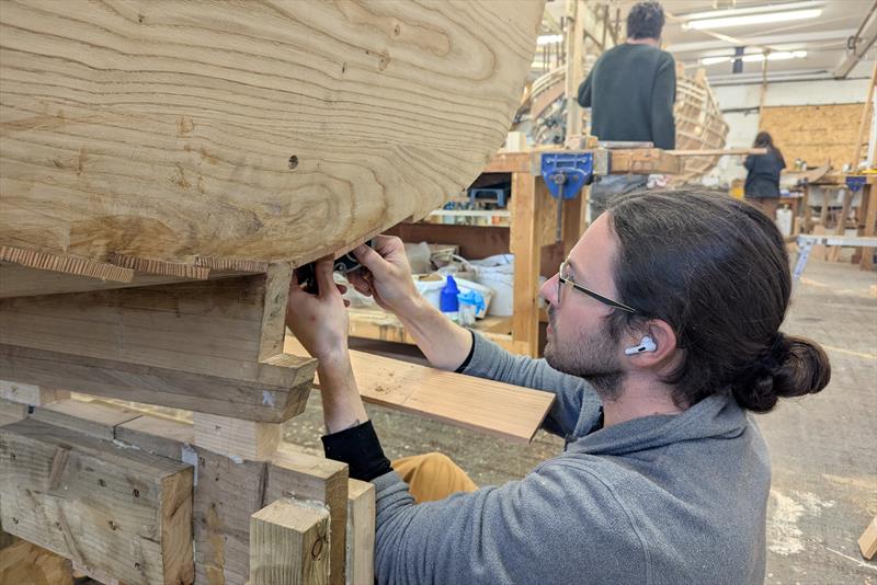 Training at the Boat Building Academy in the UK photo copyright BBA taken at  and featuring the Classic Yachts class