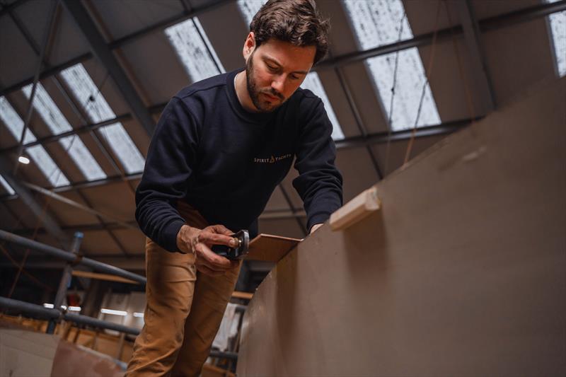 Brenden George from Toronto took the Youth Mobility Scheme route to train at the Boat Building Academy in the UK photo copyright Volano Media taken at  and featuring the Classic Yachts class