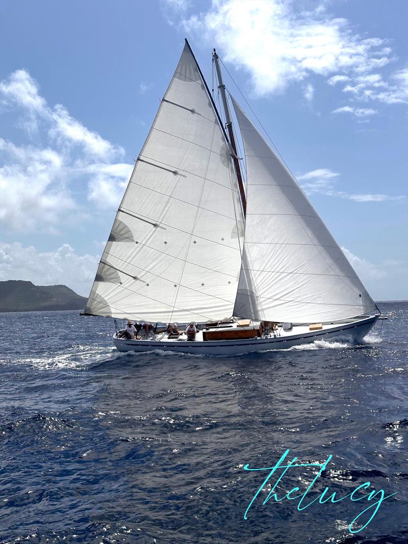 Carriacou sloop Summer Cloud at the Antigua Classic Yacht Regatta  - photo © The Lucy