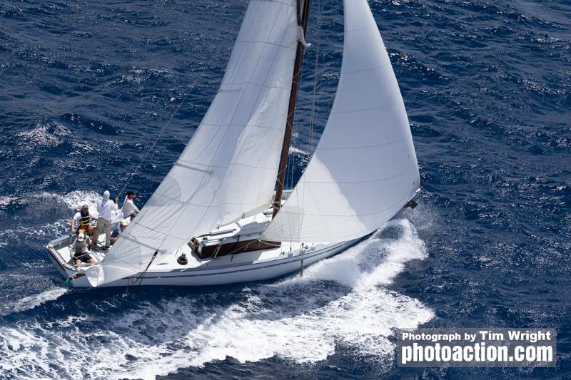 Carriacou sloop Summer Cloud at the Antigua Classic Yacht Regatta  - photo © Tim Wright / www.photoaction.com