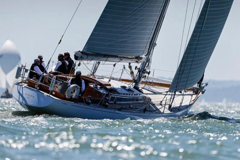 Eager photo copyright Paul Wyeth / www.pwpictures.com taken at British Classic Yacht Club and featuring the Classic Yachts class