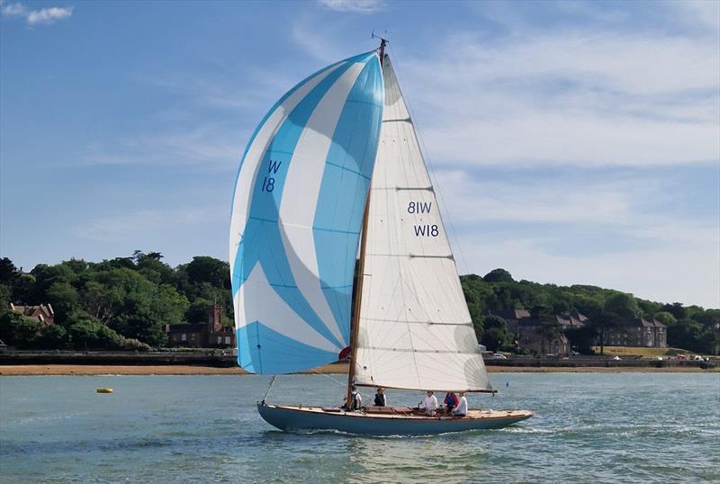 Enchanted photo copyright David Linton taken at British Classic Yacht Club and featuring the Classic Yachts class