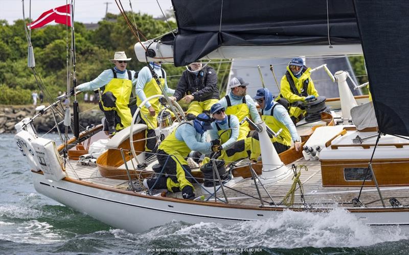 2026 Newport Bermuda Race Start photo copyright Stephen Cloutier taken at Cruising Club of America and featuring the Classic Yachts class
