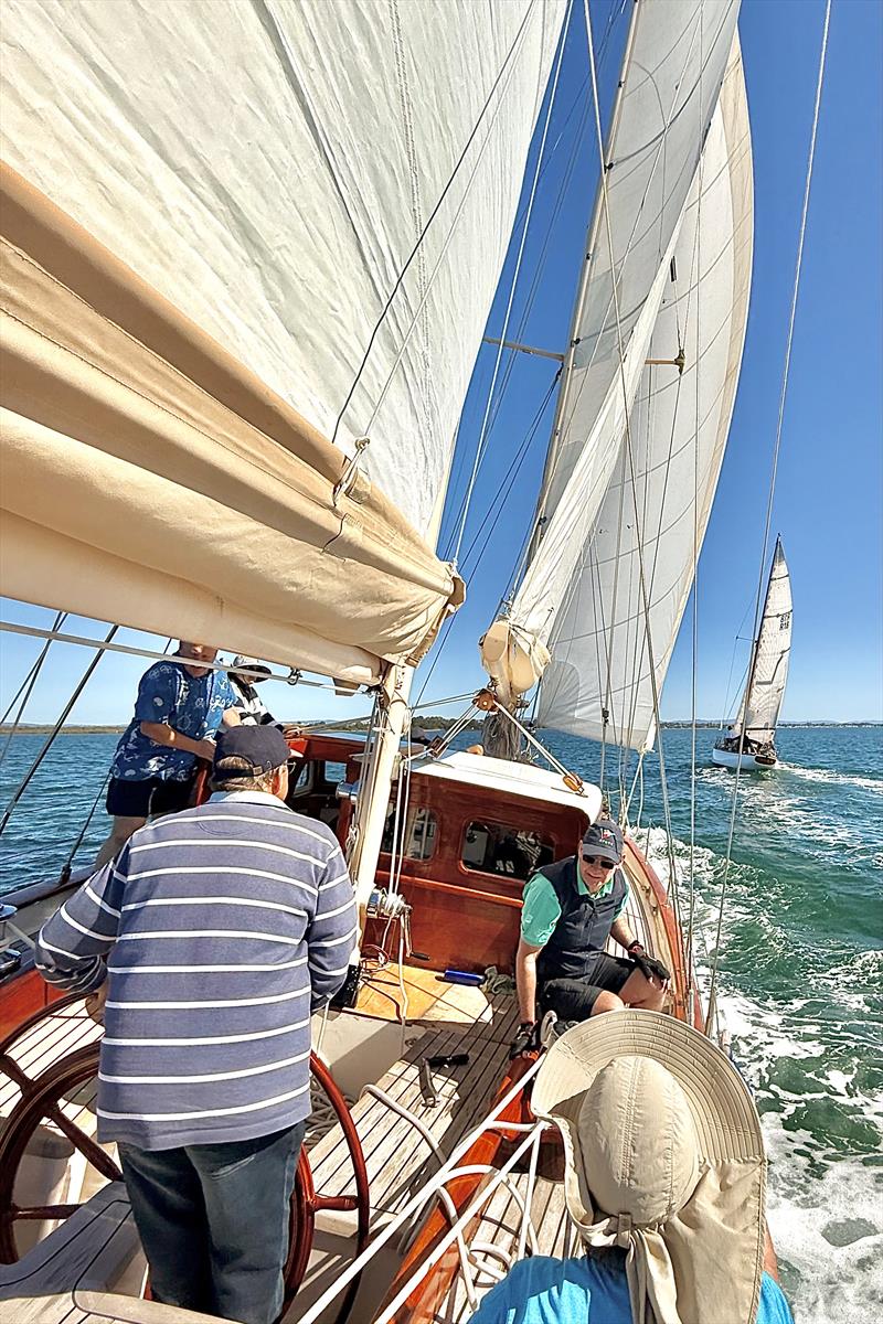 Queensland Cruising Yacht Club Vintage Yacht Regatta photo copyright QCYC taken at Queensland Cruising Yacht Club and featuring the Classic Yachts class
