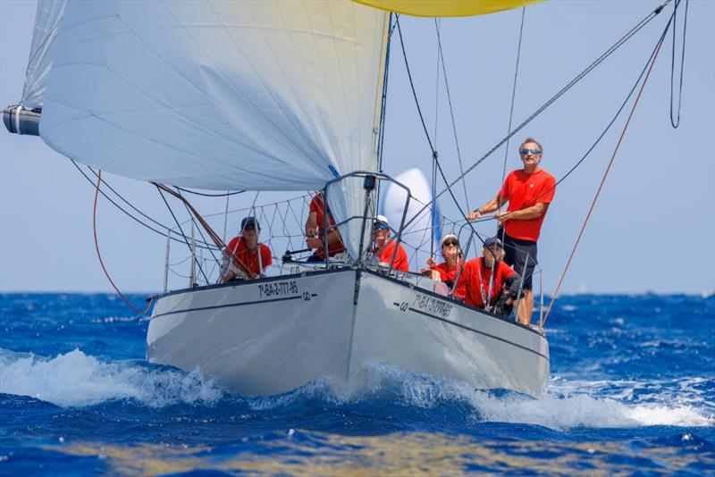 Odysseus - 19th Puig Vela Clàssica Barcelona photo copyright Nico Martínez taken at Real Club Nautico de Barcelona and featuring the Classic Yachts class