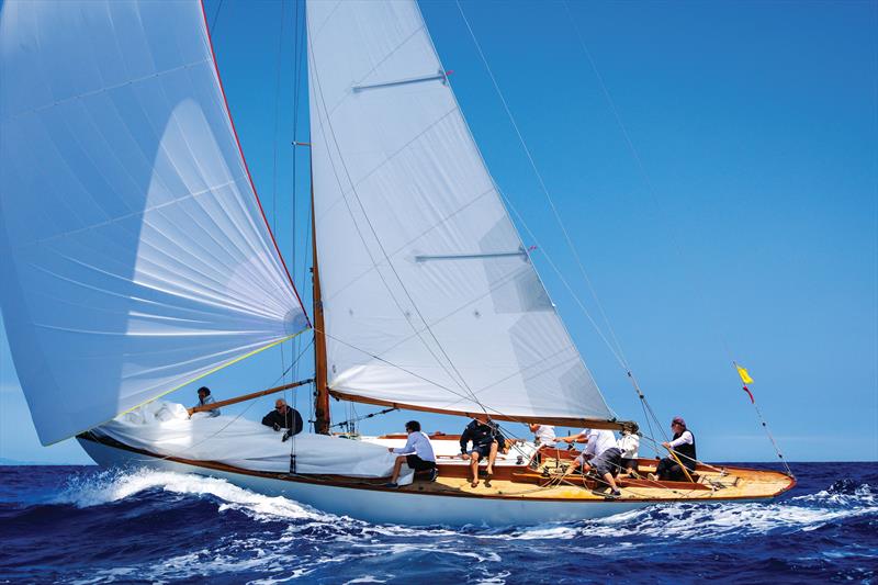 19th Puig Vela Clàssica Barcelona photo copyright Nico Martínez taken at Real Club Nautico de Barcelona and featuring the Classic Yachts class