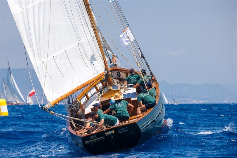 Le Temps Perdu - 19th Puig Vela Clàssica Barcelona photo copyright Nico Martínez taken at Real Club Nautico de Barcelona and featuring the Classic Yachts class