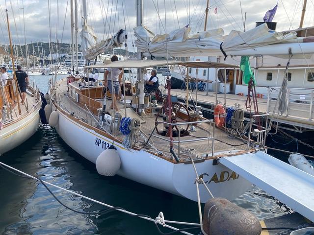 48th Régates Royales Day 2 - Cadama, a 22-metre ketch adapted to accommodate sailors with reduced mobility - photo © Didier Ravon / YCC
