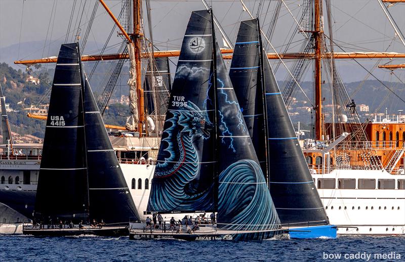 TP52s at the start line - photo © Bow Caddy Media