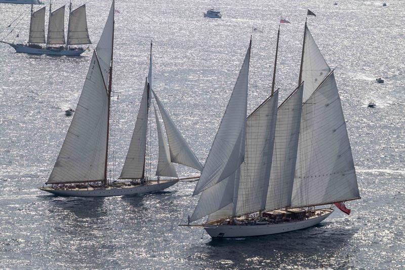 Les Voiles de Saint-Tropez photo copyright SNST / Gilles Martin-Raget taken at Société Nautique de Saint-Tropez and featuring the Classic Yachts class