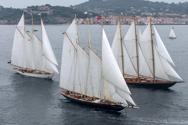 Les Voiles de Saint-Tropez photo copyright SNST / Gilles Martin-Raget taken at Société Nautique de Saint-Tropez and featuring the Classic Yachts class