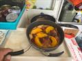 With freeze-dried meals growing tiresome, competitors got creative, Jakub's pancake experiments reached new heights when he began using Polish honey as both ingredient and plate adhesive