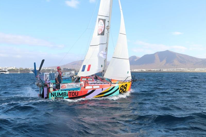 600 nm qualifier leg won by Numbatou, from Swiss entry Etienne Messikommer photo copyright Don McIntyre taken at  and featuring the Class Mini 5.80 class