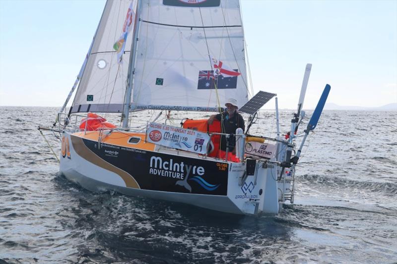 TREKKA arrives Lanzarote after sailing through 45-55kt storm with 5mtr seas. - photo © Don McIntyre