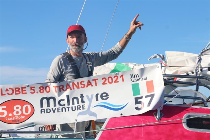 Late starter Jim Schofield from Ireland arriving safely in Marina Rubicon Lanzarote on the 10th of November. - photo © Don McIntyre