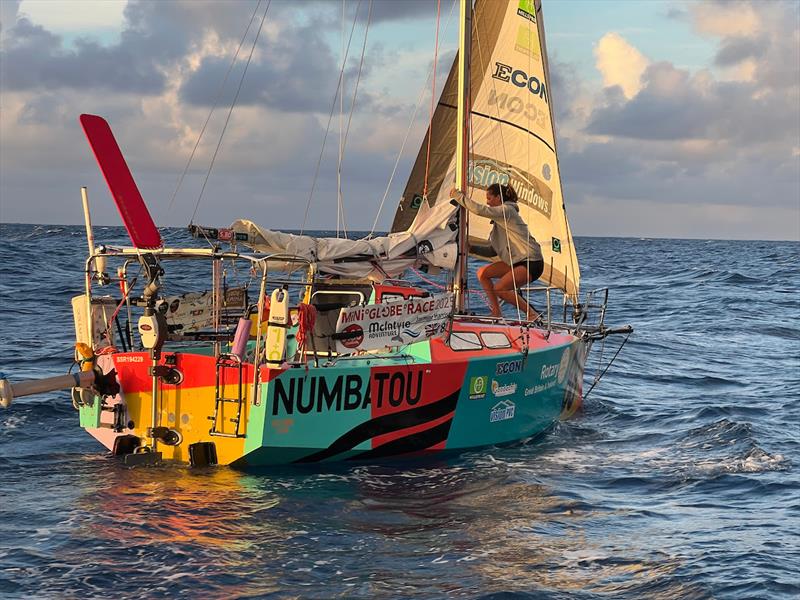 Jasmine Harrison (#88 Numbatou) crossed the finish line - photo © Don McIntyre / CG580T/ MGR2025